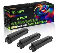 TK-5380 Compatible for Kyocera Toner Cartridges with Chip EcoSys MA4000cifx MA4000cix Printers (3 Pack Black)