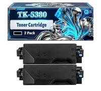 TK-5380 Toner Cartridge Compatible for Kyocera ECOSYS MA4000cifx MA4000cix PA4000cx Printers, With Chip Large Capacity 13000 Pages (2 Pack Black)