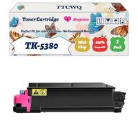 TK-5380 Toner Cartridge Compatible for Kyocera ECOSYS MA4000cifx MA4000cix PA4000cx Printers, with Chip, High Yield 13000 Pages, High-Definition Printing (1 Pack Magenta)