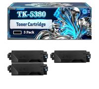 TK-5380 Toner Cartridge Compatible for Kyocera ECOSYS MA4000cifx MA4000cix PA4000cx Printers, With Chip Large Capacity 13000 Pages (3 Pack Black)