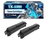 TK-5380 Toner Cartridges Compatible for Kyocera EcoSys MA4000cifx MA4000cix PA4000cx Printers, With Chip Large Capacity 23000 Pages (2 Pack Black)