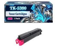 TK-5380 Toner Cartridges Compatible for Kyocera EcoSys MA4000cifx MA4000cix PA4000cx Printers, With Chip Large Capacity 23000 Pages (1 Pack Magenta)