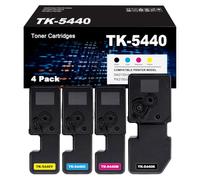 TK-5440 TK5440 Toner Compatible with Kyocera ECOSYS MA2100/PA2100 Pack of 4 | For MA2100cfx, MA2100cwfx, PA2100cwx and PA2100cx; TK-5440K/C/M/Y; Black 2,800, Colours 2,400 pages each