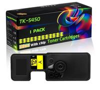 TK-5450 Compatible for Kyocera Toner Cartridges with Chip Ecosys PA2600cx PA2600cwx MA2600cwx Printers (1 Pack Yellow)