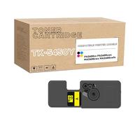 TK-5450 Compatible Toner Cartridge for Kyocera TK-5450K TK-5450C TK-5450M TK-5450Y Replacement, Work With Ecosys PA2600cx PA2600cwx MA2600cwx MA2600cwfx Printer Yellow