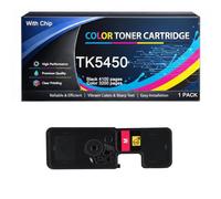 TK-5450 TK5450 Toner Cartridge Replacement Compatible for Kyocera TK-5450K TK-5450C TK-5450M TK-5450Y Work with ECOSYS MA2600cfx MA2600cwfx Plus PA2600cwx Plus MA2600cx MX2100cwx