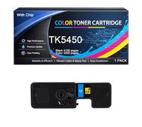 TK-5450 TK5450 Toner Cartridge Replacement Compatible for Kyocera TK-5450K TK-5450C TK-5450M TK-5450Y Work with ECOSYS MA2600cfx MA2600cwfx Plus PA2600cwx Plus MA2600cx MX2100cwx