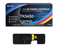 TK-5450 TK5450 Toner Cartridge Replacement Compatible for Kyocera TK-5450K TK-5450C TK-5450M TK-5450Y Work with ECOSYS MA2600cfx MA2600cwfx Plus PA2600cwx Plus MA2600cx MX2100cwx