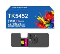 TK-5452 Toner Cartridges Replacement for Kyocera ECOSYS PA2600cx PA2600cWx MA2600cwx MA2600 Printer, Clear Printing,TK5452-Magenta
