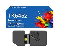 TK-5452 Toner Cartridges Replacement TK-5450K/C/M/Y for Kyocera ECOSYS PA2600cx PA2600cWx MA2600cwx MA2600 Printer,TK5452-Black
