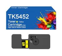TK-5452 Toner Cartridges Replacement TK-5450K/C/M/Y for Kyocera ECOSYS PA2600cx PA2600cWx MA2600cwx MA2600 Printer,TK5452-Yellow