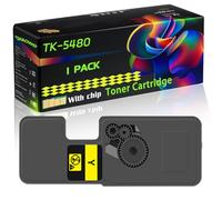 TK-5480 Compatible for Kyocera Toner Cartridge with Chip Ecosys PA2101cx PA2101cwx MA2101cfx Printers (1 Pack Yellow)