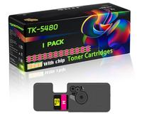 TK-5480 Compatible for Kyocera Toner Cartridges with Chip EcoSys MA2101cfx PA2101cwx MA2101cwfx Printers (1 Pack Magenta)
