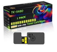 TK-5480 Compatible for Kyocera Toner Cartridges with Chip EcoSys MA2101cfx PA2101cwx MA2101cwfx Printers (1 Pack Yellow)