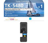 TK-5480 High-Capacity Toner Cartridge for TK-5480K TK-5480C TK-5480M TK-5480Y, Compatible Replacement Toner Cartridge for Kyocera ECOSYS PA2101cwx PA2101Cx MA2101cfx MA2101cwfx Printers,Cyan-1 pack