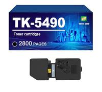 TK-5490 Toner Cartridge Compatible For Kyocera Ecosys PA2101cx/ MA2101cfx Printer, Yield Up To 2800 Pages,Black-1 Pack