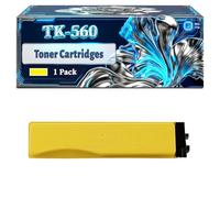 TK-560 Toner Cartridges Compatible for Kyocera FS-C5300DN FS-C5350DN Printers, With Chip Large Capacity 22000 Pages (1 Pack Yellow)
