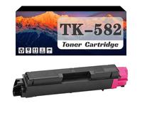 TK-582 TK582 High Capacity Toner Cartridge Compatible For Kyocera FS-C5150DN Printers magenta
