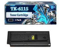 TK-6115 Toner Cartridge Compatible for Kyocera ECOSYS M4125idn M4132idn Printers, With Chip Large Capacity 15000 Pages (1 Pack Black)