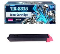 TK-8315 Toner Cartridge Compatible for Kyocera TASKalfa 2550c 2550ci Printers, With Chip Large Capacity 12000 Pages (1 Pack Magenta)