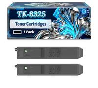 TK-8325 Toner Cartridges Compatible for Kyocera TASKalfa 2551ci Printers, With Chip Large Capacity 28000 Pages (2 Pack Black)