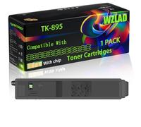 TK-895 Compatible for Kyocera Toner Cartridges with Chip FS-C8020MFP FS-C8025MFP FS-C8520MFP Printers (1 Pack Black)