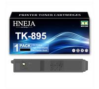 TK-895 Toner Cartridge, Compatible TK-895K TK-895C TK-895M TK-895Y Toner Cartridges for Kyocera FS-C8020MFP FS-C8025MFP FS-C8525MFP FS-C8520MFP Printer,Black-1 Pack