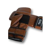 TK Boxing Gladiators - Mitt Bag Gloves (brown, M)