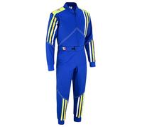 TK Go Kart Racing Suit Race Rally One Piece Poly Cotton Overalls Karting Suit (Blue, S)