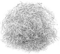 TK Gruppe Timo Klingler Angel Hair Curled 15 g Tinsel Silver for Christmas Advent Decoration Decoration