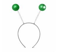 TK Gruppe Timo Klingler Headband Head Hat Butterfly Bobble Wiggle Alien Sensor Ladybird Fancy Dress & Carnival for Adults & Children & Carnival Costumes (Green)