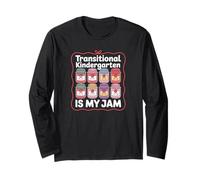 TK is My Jam Transitional Kindergarten Strawberry Teacher Long Sleeve T-Shirt