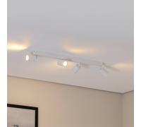 TK Lighting Ceiling spotlight Top, white, 83 cm, 4-bulb, metal, GU10