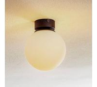 TK Lighting Celeste ceiling light with spherical glass, 1-bulb