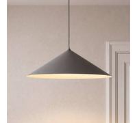 TK Lighting Lume XL pendant light, brown, metal, Ø 49 cm, GX53