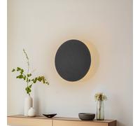 TK Lighting Lunia New wall light, black, Ø 30 cm