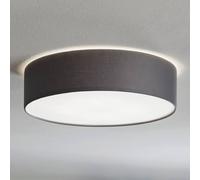 TK Lighting Rondo ceiling light, grey, Ø 50 cm