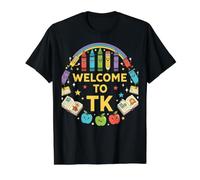 TK Teacher Welcome to TK First Day Early Learning Value Graphic T-Shirt, Men, Black, L