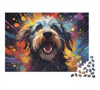 TK046773Jigsaw Puzzle Animal Child Educational Game Wall Decor Safe for Toddlers 1000 Pieces 38x26cm/1000pcs
