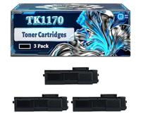 TK1170 Toner Cartridges Compatible for Kyocera ECOSYS M2040dn M2540dn M2540dw M2635dw M2640idw Printers, With Chip Large Capacity 8200 Pages (3 Pack Black)