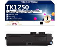 TK1250 Toner Cartridge Replacement High Capacity Replacement for Kyocera ECOSYS MA3500fx MA3500x MA3501wfx PA3500wx PA3500x Printer, 3000 Pages,Black-1 pack