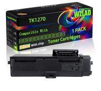 TK1270 Compatible for Kyocera Toner Cartridges with Chip ECOSYS MA 4000 fx MA 4000 fx Plus MA 4000 wifx MA 4000 wifx Plus MA 4000 x MA 4000 x Printers (1 Pack Black)