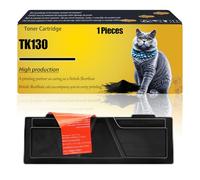 TK130 Compatible for Kyocera Toner Cartridge FS-1028MFP FS-1128MFP FS-1300 FS-1350 Printers, Electronics Accessories, Printer Supplies (Black)