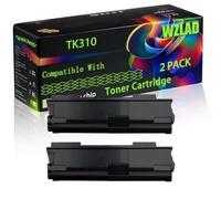 TK310 Compatible for Kyocera Toner Cartridge with Chip FS-2000 FS-2000D FS-2000DN FS-3900 Printers (2-Pack Black)