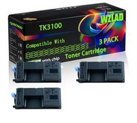 TK3100 Compatible for Kyocera Toner Cartridge with Chip FS-2100D FS-2100DN ECOSYS M3040dn MFP M3540dn Printers (3 Pack Black)