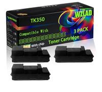 TK350 Compatible for Kyocera Toner Cartridge with Chip FS-3040MFP FS-3140MFP FS-3540MFP FS-3640MFP Printers (3 Pack Black)