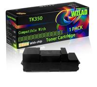 TK350 Compatible for Kyocera Toner Cartridge with Chip FS-3040MFP FS-3140MFP FS-3540MFP FS-3640MFP Printers (1 Pack Black)