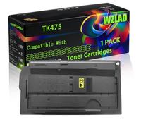 TK475 Compatible for Kyocera Toner Cartridges with Chip FS-6025 S-6030 FS-6525 FS-6530 Printers (1 Pack Black)