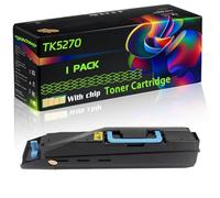 TK5270 Compatible for Kyocera Toner Cartridge with Chip Ecosys M6230cidn M6330cidn M6630cid Printers (1 Pack Black)