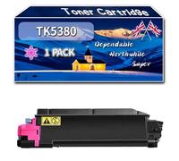 TK5380 Toner Cartridge Compatible for Kyocera ECOSYS PA4000cx PA4000cxPlus Printers, High-Definition Printing Effect with Chip, 13000 Pages (1 Pack Magenta)